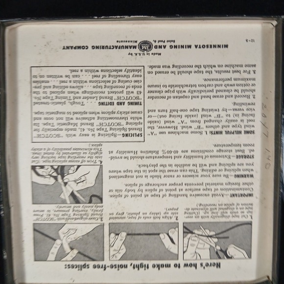 Audio SCOTCH MAGNETIC TAPE 3M - Picture 6 of 7